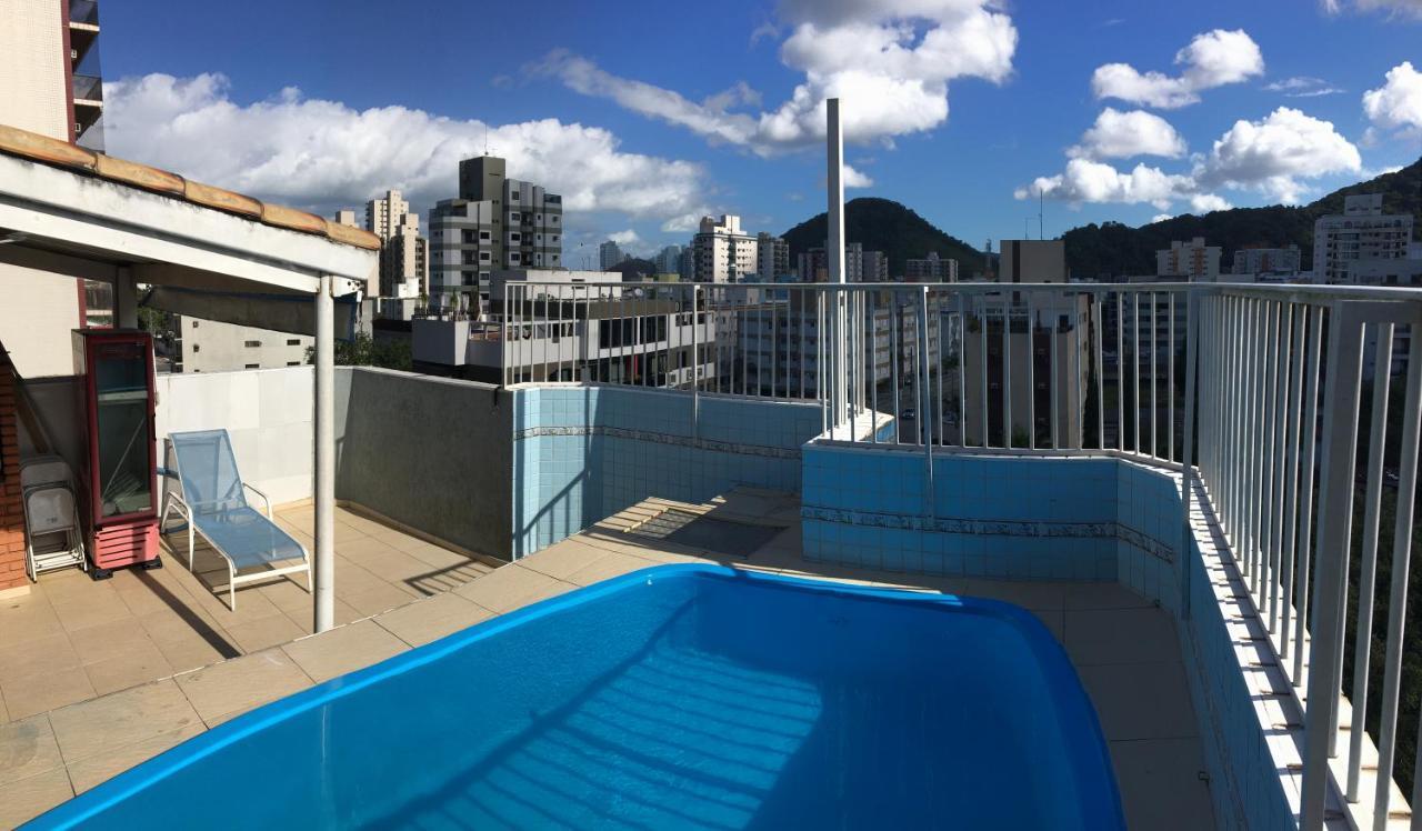 瓜鲁雅Cobertura Duplex C/Piscina Privativa,Praia Enseada公寓 外观 照片